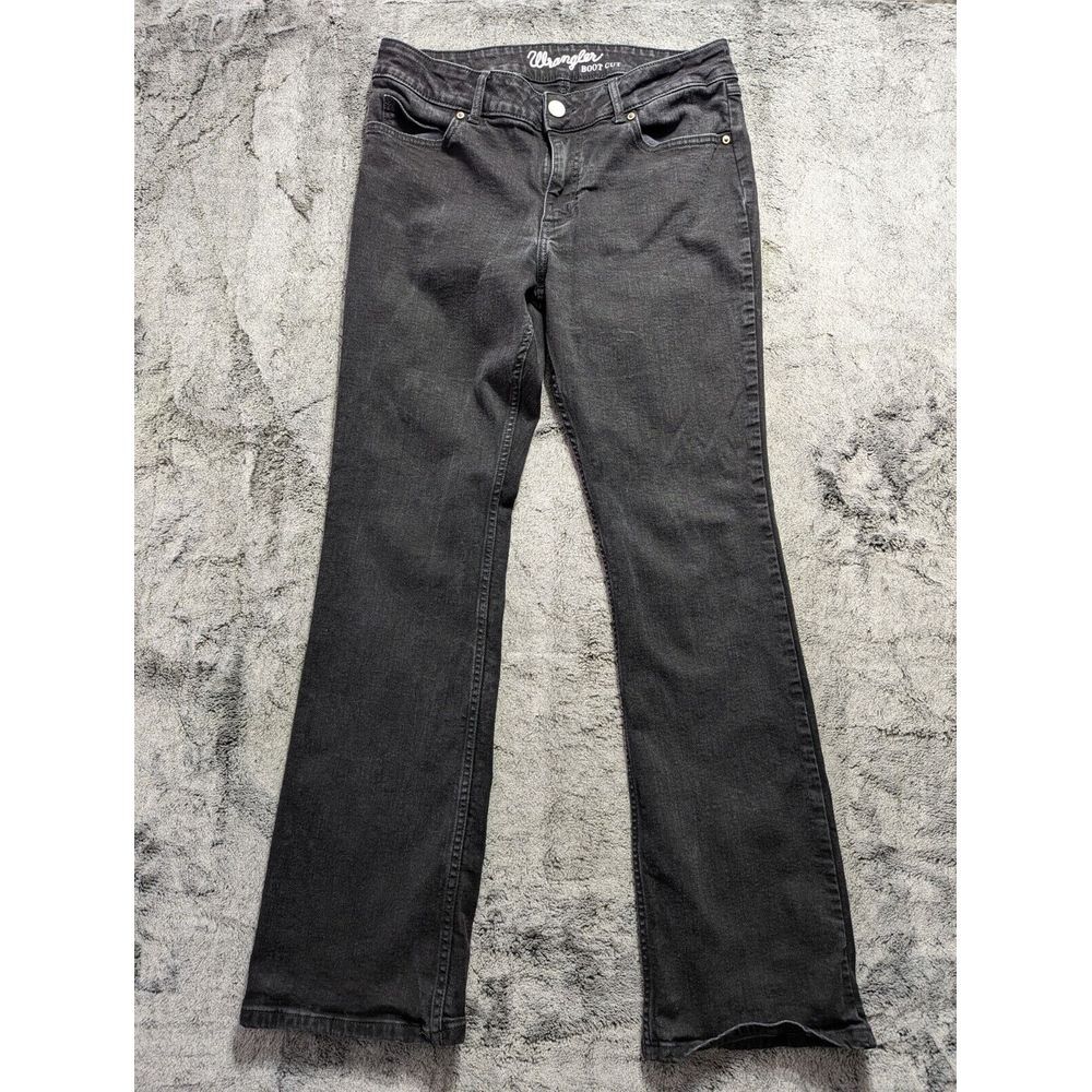 Wrangler Bootcut Jeans Women's Size 13x34 Black
